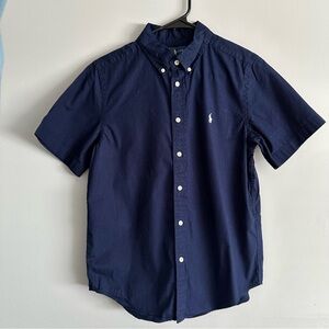 Polo by Ralph Lauren Men's Navy Blue Shirt